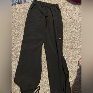 black track pants
